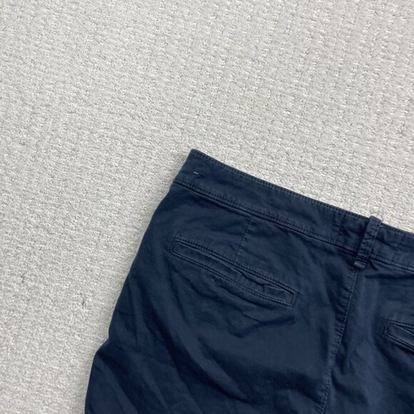 Hollister Shorts Mens Size 34 Beach Prep Chino Navy Blue Preppy Epic Flex Summer - Picture 10 of 13